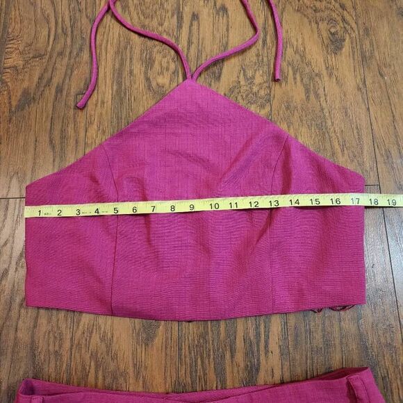 Fashion Nova Sunset Views linen pant set - Picture 5 of 9